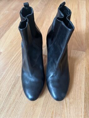 Women’s Pierre Hardy Black Leather Ankle Boots 38